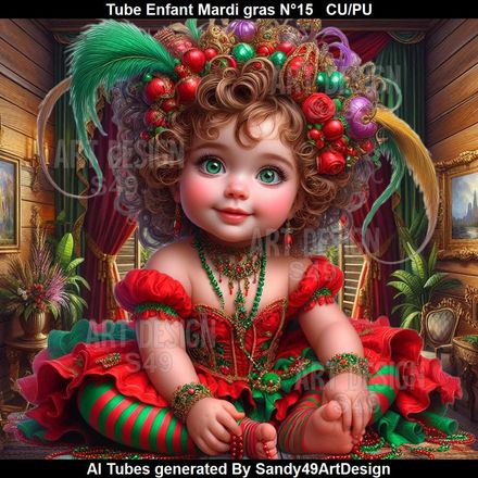 SAD - Tube Enfant Mardi gras N°15
