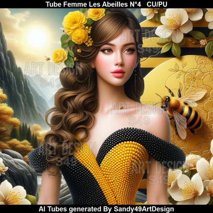 SAD - Tube Femme Les Abeilles N°4