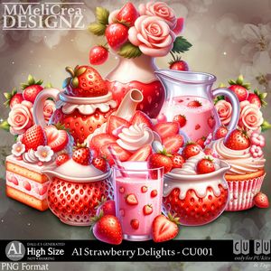 MMD - AI - Strawberry Delights - CU001
