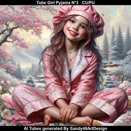 SAD - Tube Girl pyjama N°3
