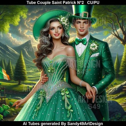 SAD - Tube Couple Saint Patrick N°2