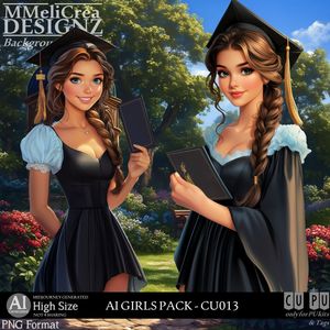 MMD - AI - GIRLS PACK - CU013