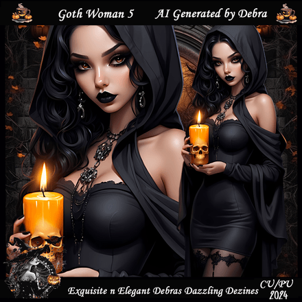 DDD-Goth Woman 5