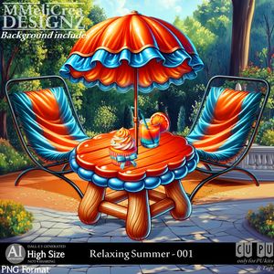 MMD - AI - Relaxing Summer - CU001