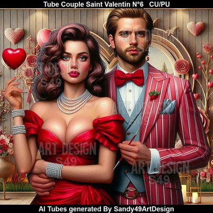 SAD - Tube Couple Saint Valentin N°6