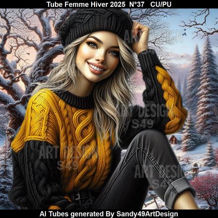 SAD - Tube Femme Hiver 2025  N°37
