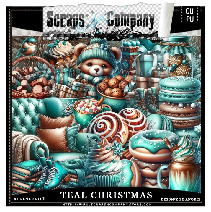 SNCO - Teal Christmas Store Collab