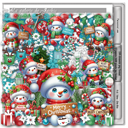 GJ-PU Kit Snowmen FS