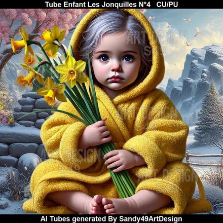 SAD - Tube Enfant Les Jonquilles N°4