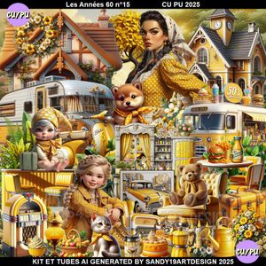SAD - Pack Les Années 60  N°15  2025