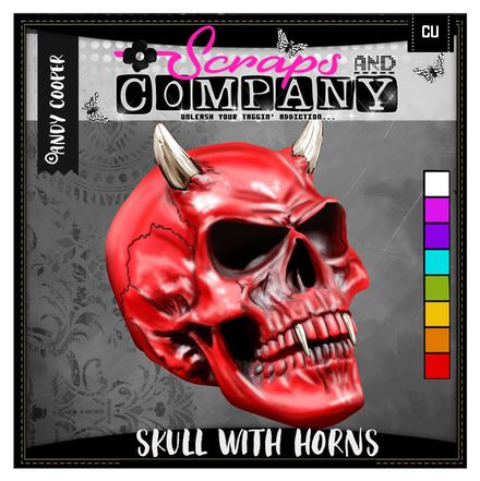 Andy Cooper - Skull With Horns