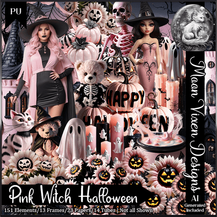MVD - Pink Witch Halloween