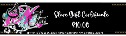 SNCO - $10 Store Certificate