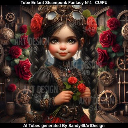 SAD - Tube Enfant Steampunk Fantasy N°4