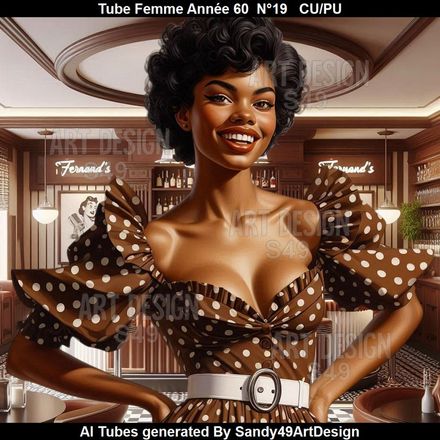 SAD - Tube Femme Année 60  N°19
