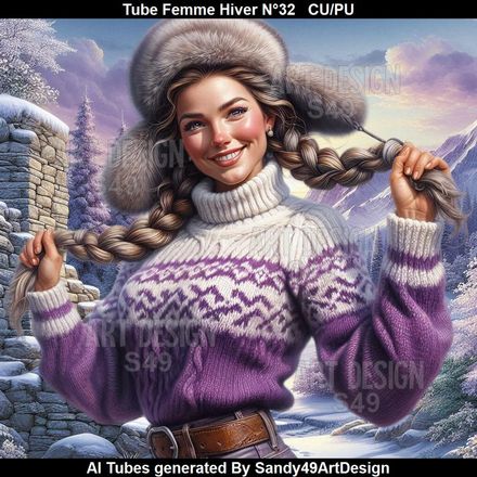 SAD - Tube Femme Hiver N°32