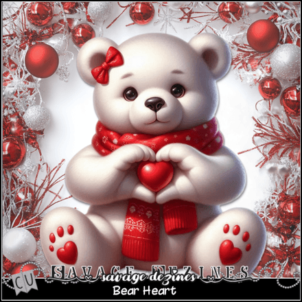 SD - AI CU Bear Heart
