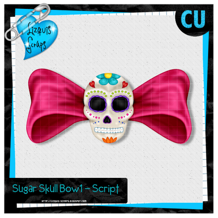 LS-Sugar Skull Bow script