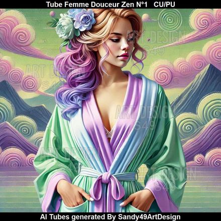 SAD - Tube Femme Douceur Zen N°1