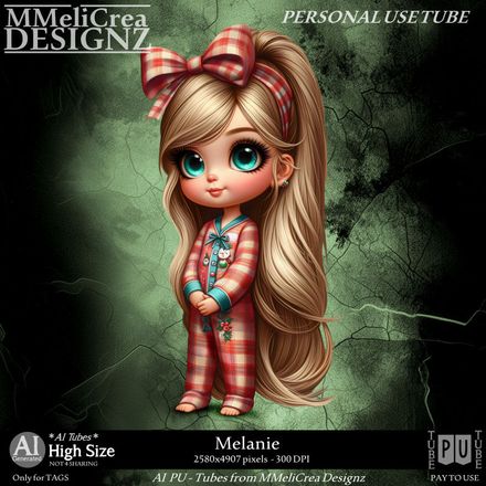 MMD - PU - AI Tube - Melanie