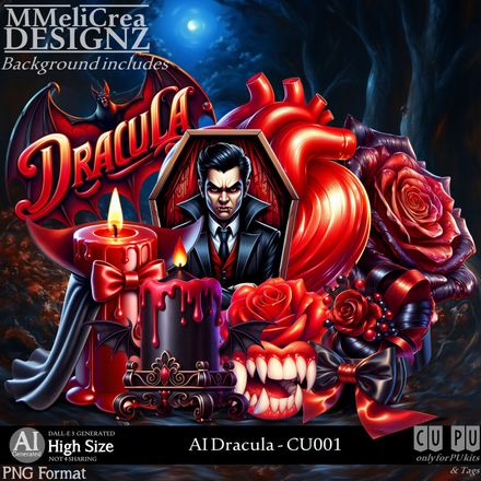 MMD - AI - Dracula - CU001