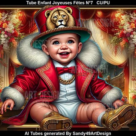 SAD - Tube Enfant Joyeuses Fêtes N°7