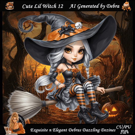 DDD-Cute Lil Witch 12