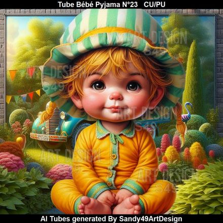 SAD - Tube Bébé pyjama N°23