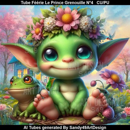 SAD - Tube Féérie Le Prince Grenouille N°4