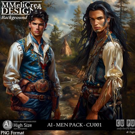 MMD - AI - MEN PACK - CU001