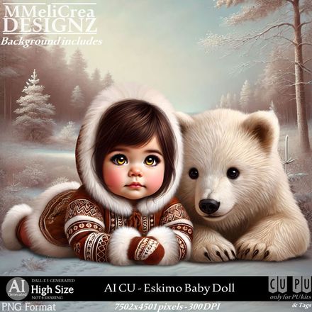 MMD - AI - CU Eskimo Baby Doll