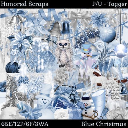 HS Blue Christmas - Tagger
