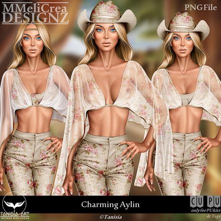 MMD - CLASSIC - Tube - CU Charming Aylin (PNG Format)