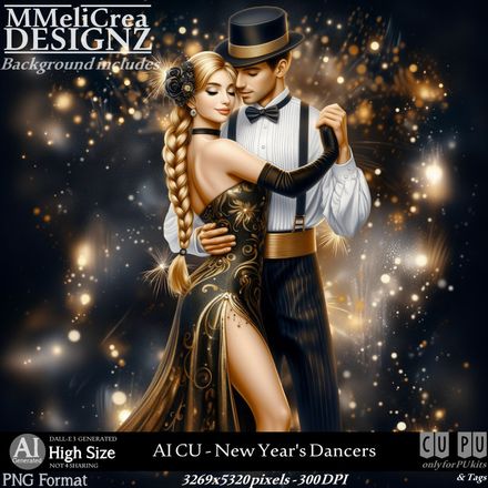 MMD - AI - CU New Year&#x27;s Dancers
