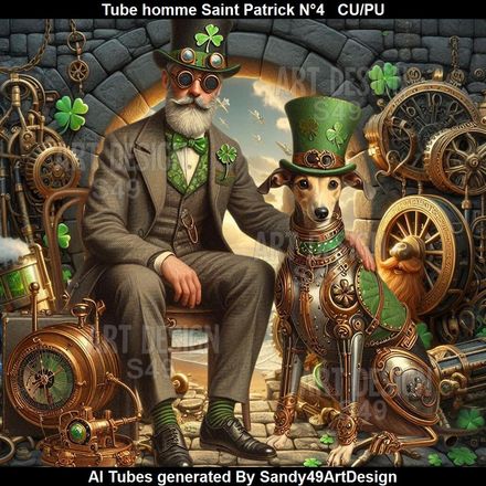 SAD - Tube Homme Saint Patrick N°4
