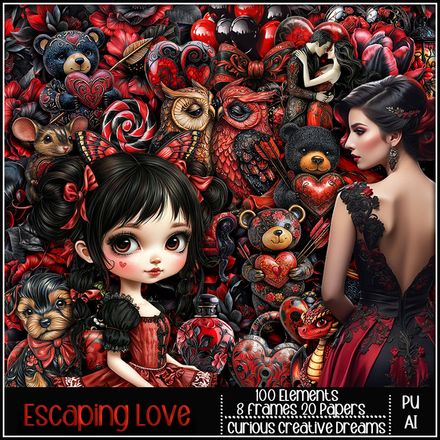 CCD-Escaping Love Scrapkit 