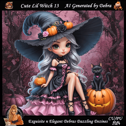 DDD-Cute Lil Witch 13