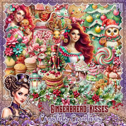 CC-Gingerbread Kisses