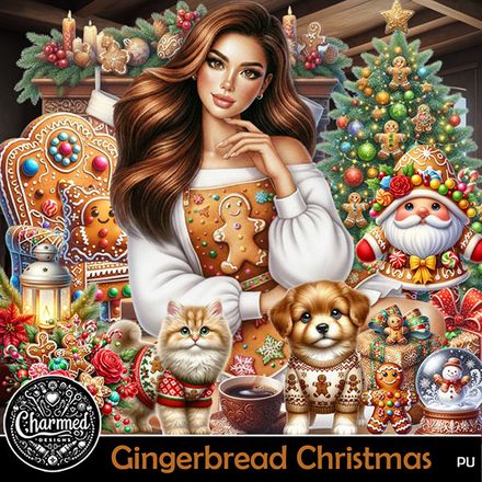 CD- Gingerbread Christmas