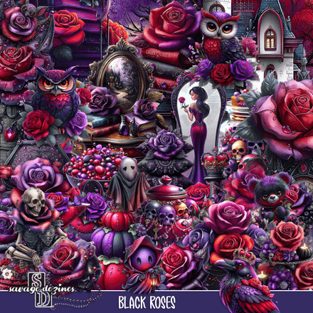 SD - Black Roses Kit 
