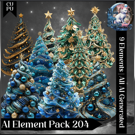 MVD - AI CU/PU Element Pack 204 Xmas Trees