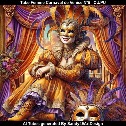 SAD - Tube Femme Carnaval de Venise N°5