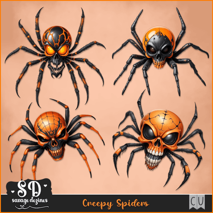 SD - AI CU Creepy Spiders