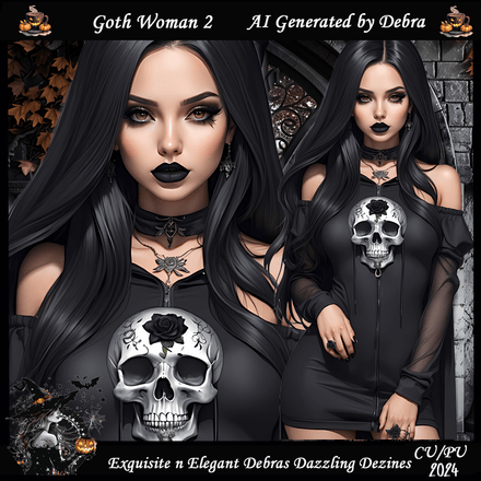 DDD-Goth Woman 2