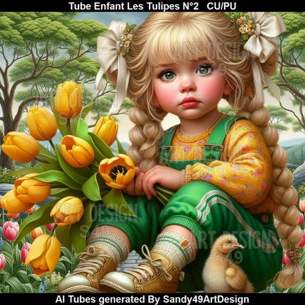 SAD - Tube Enfant Les Tulipes N°2