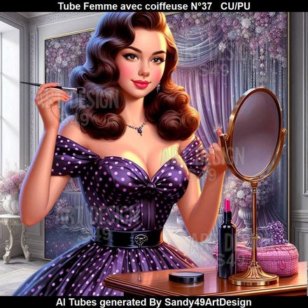 SAD - Tube Femme avec coiffeuse N°37