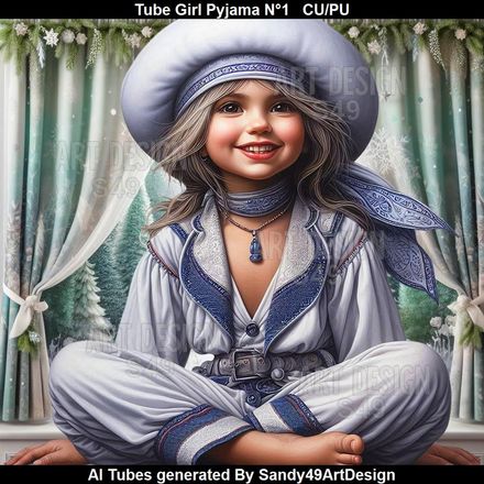 SAD - Tube Girl Pyjama N°1