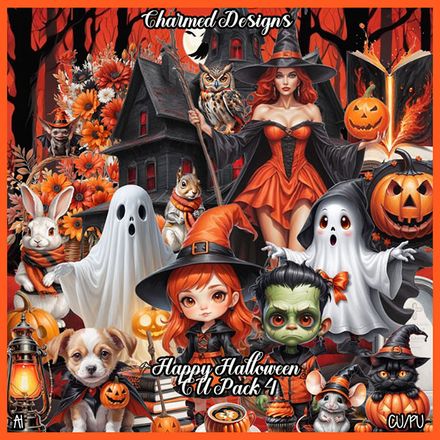 CD- Happy Halloween CU Pack 4
