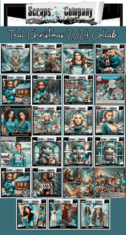 SNCO - Teal Christmas Store Collab