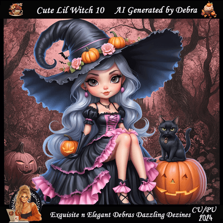 DDD-Cute Lil Witch 10